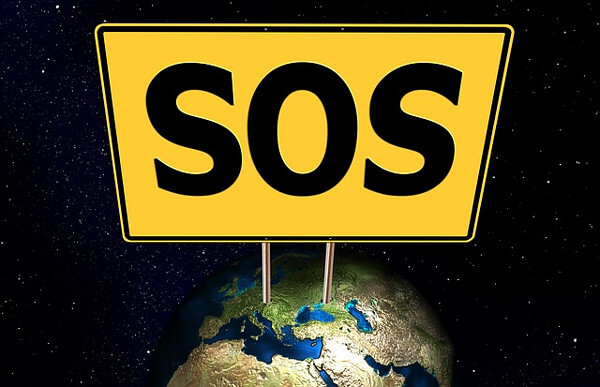SOSのイラスト