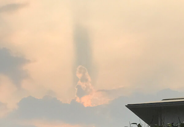 不思議な雲の投稿画像