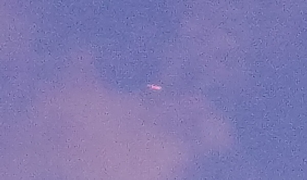 UFOの撮影写真(拡大その1)
