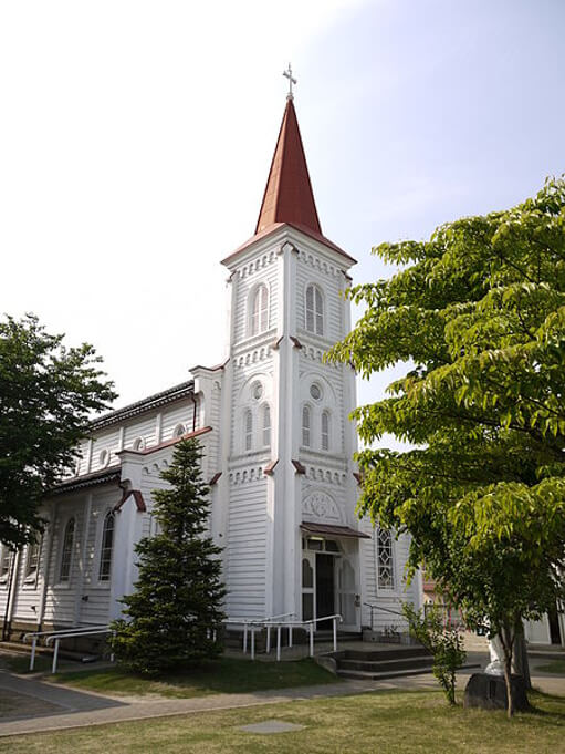 鶴岡カトリック教会天主堂の写真