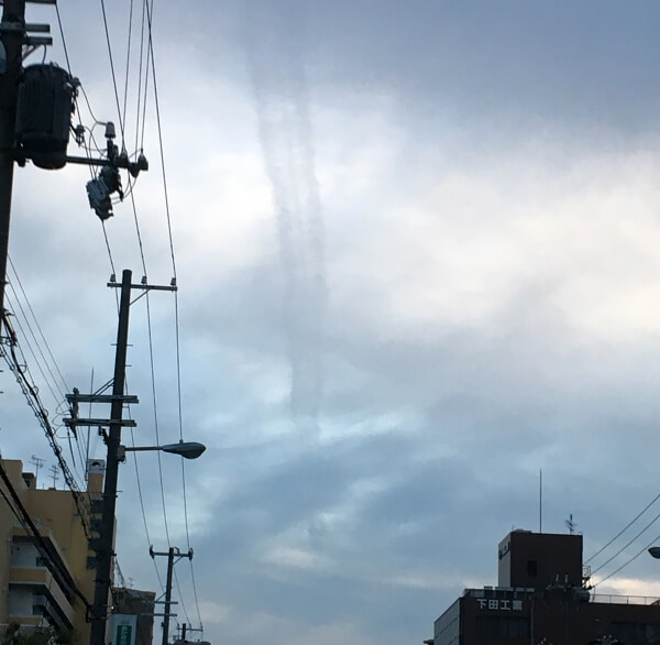 地震雲の投稿写真