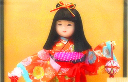 市松人形の写真