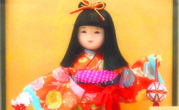 市松人形の写真