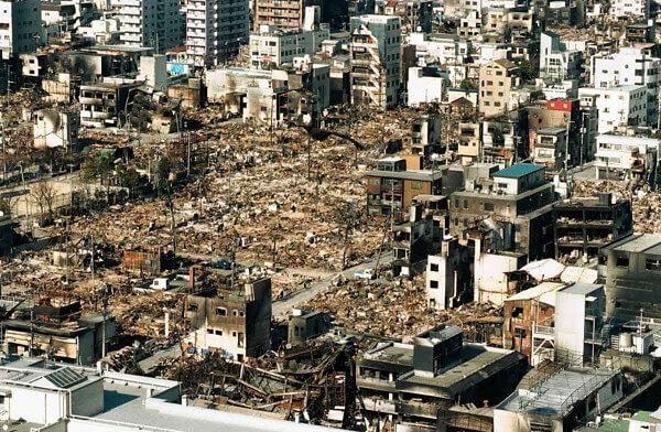 阪神淡路大震災の写真