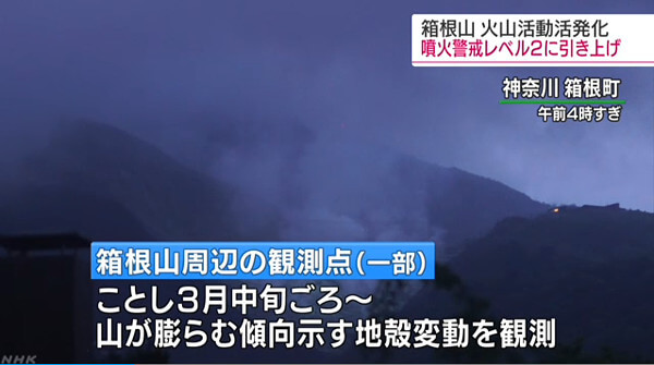 箱根山のニュース画像