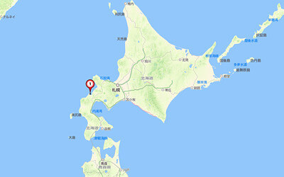 北海道の地図