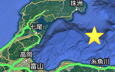 日本地図の画像