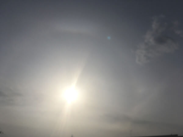 日暈(ハロ)の投稿写真