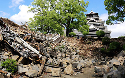 熊本地震の写真