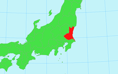日本地図の画像