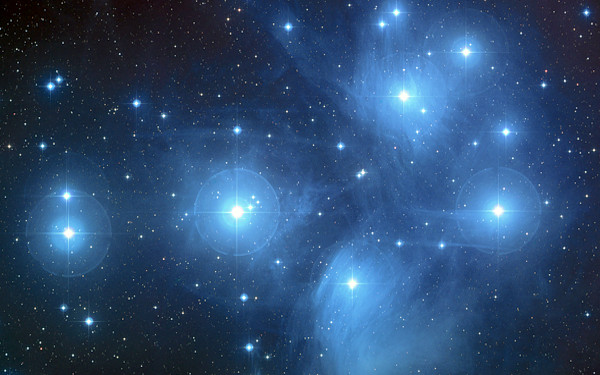 プレアデス星団の写真