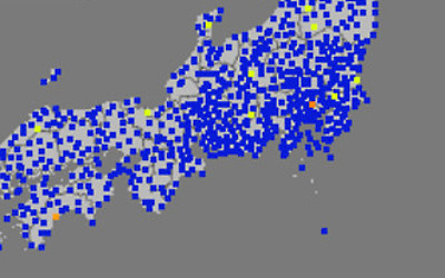 強震モニタの画像