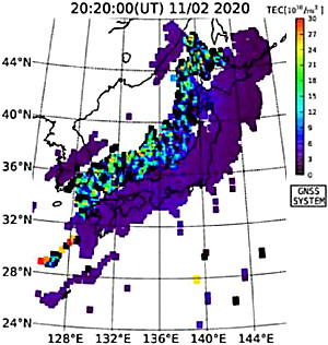 TECのグラフ