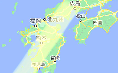 日本地図の画像(地震予知)