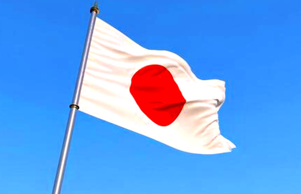日本国旗の写真
