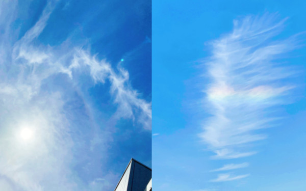 龍雲と彩雲の写真