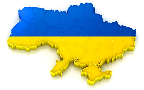 ウクライナの地図の画像