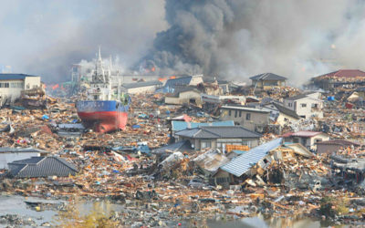 東日本大震災の写真