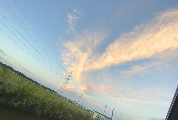 鳳凰のような雲の写真