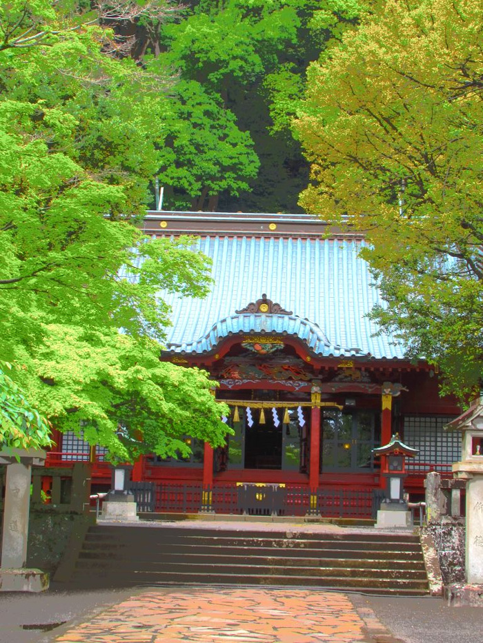 伊豆山神社の写真