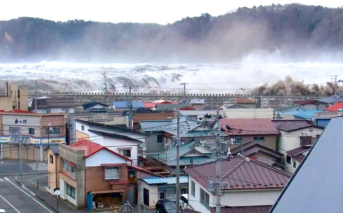 東日本大震災の写真