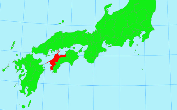 日本地図の画像