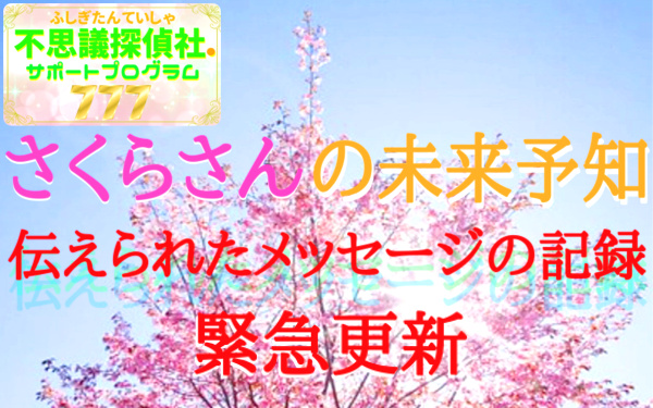 さくらさんの未来予知の画像