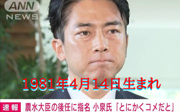 小泉進次郎農水大臣の写真