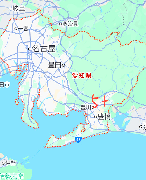 日本地図の画像