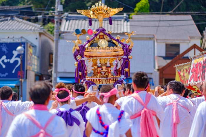お神輿の写真