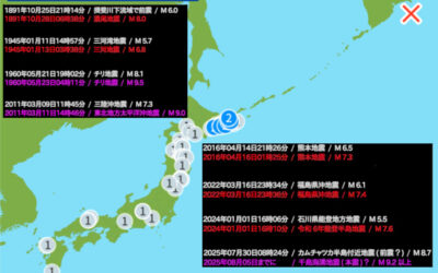 地震データの画像