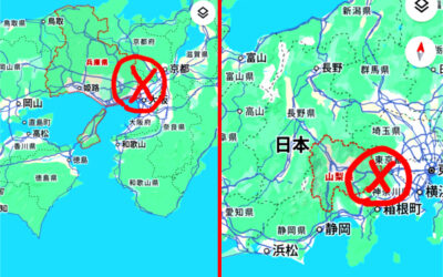 日本地図の画像