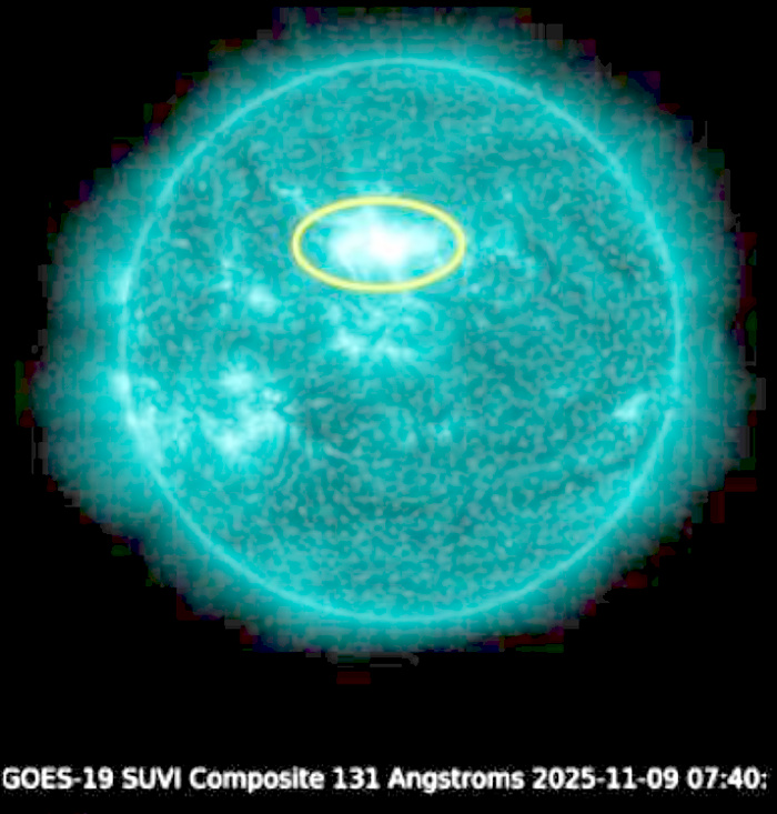 太陽フレアの画像