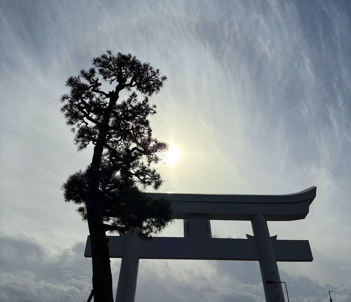 日暈(ハロ)の投稿写真