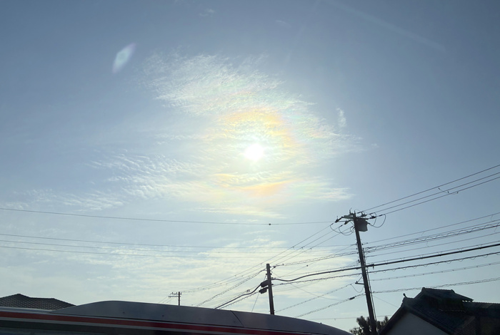 日暈(ハロ)の投稿写真