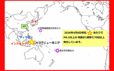 地震情報の画像